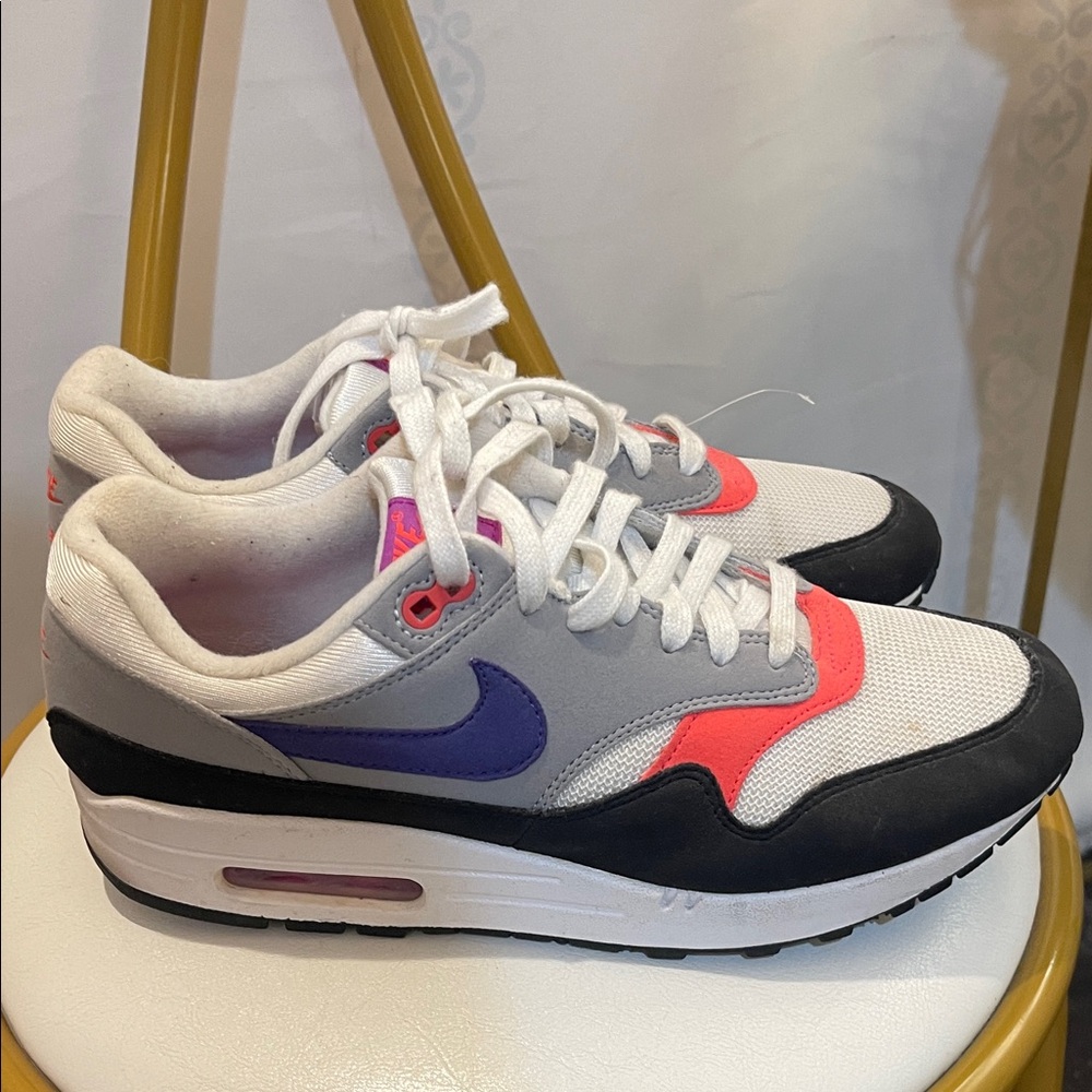 Nike Women's Air Max Sneakers - White, Black, Purple, Pink